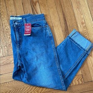 Levi's Signature ‘Vintage Mid Rise Boyfriend’ Denim Jeans - Size 8